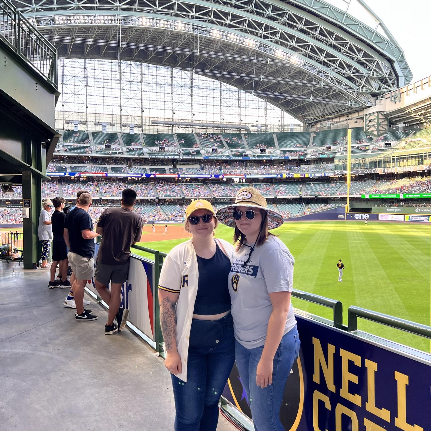 Autumn’s first Brewers Game!