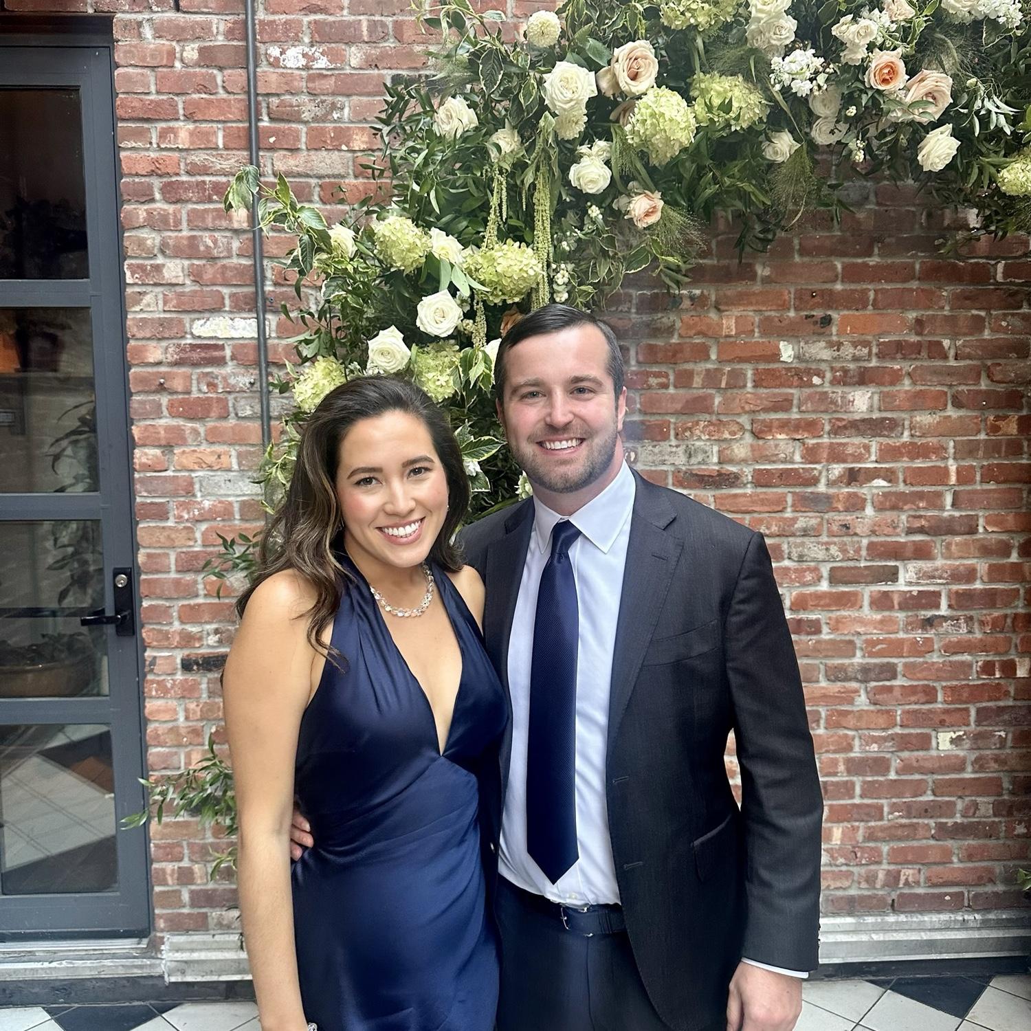 Our first wedding together. Shoutout Mike & Erin!