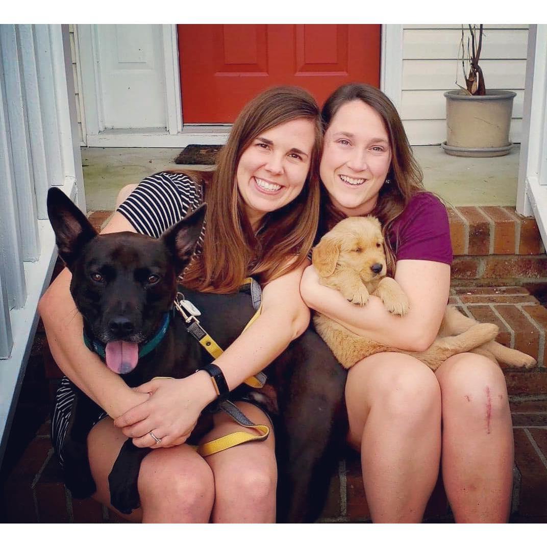 Our little family. Barley and Indie (missing Hops) March 2019