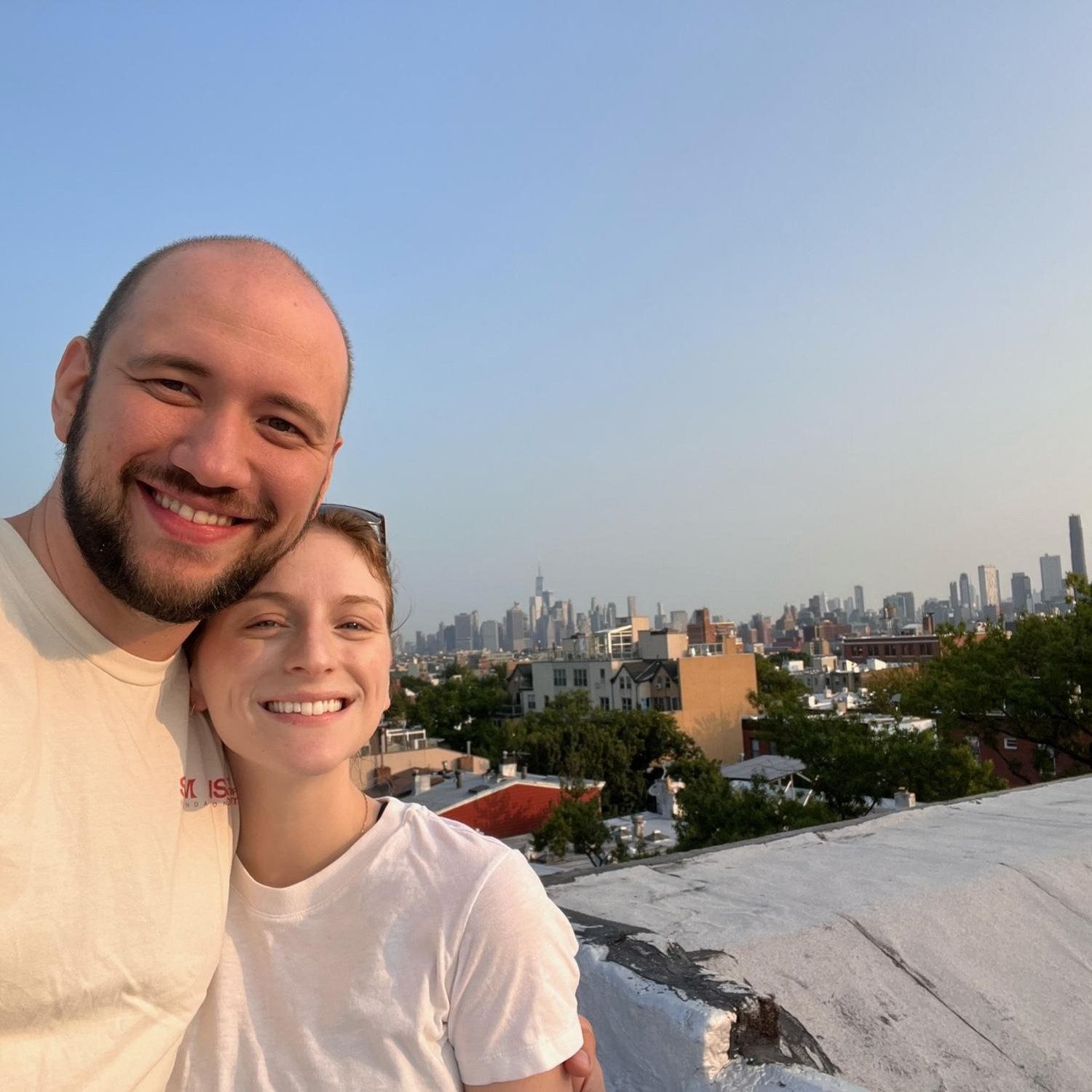 August 2025 - we packed up our things and moved from Brooklyn to DC for Luke to pursue his MPA! All packed up, and looking at the view a last time!