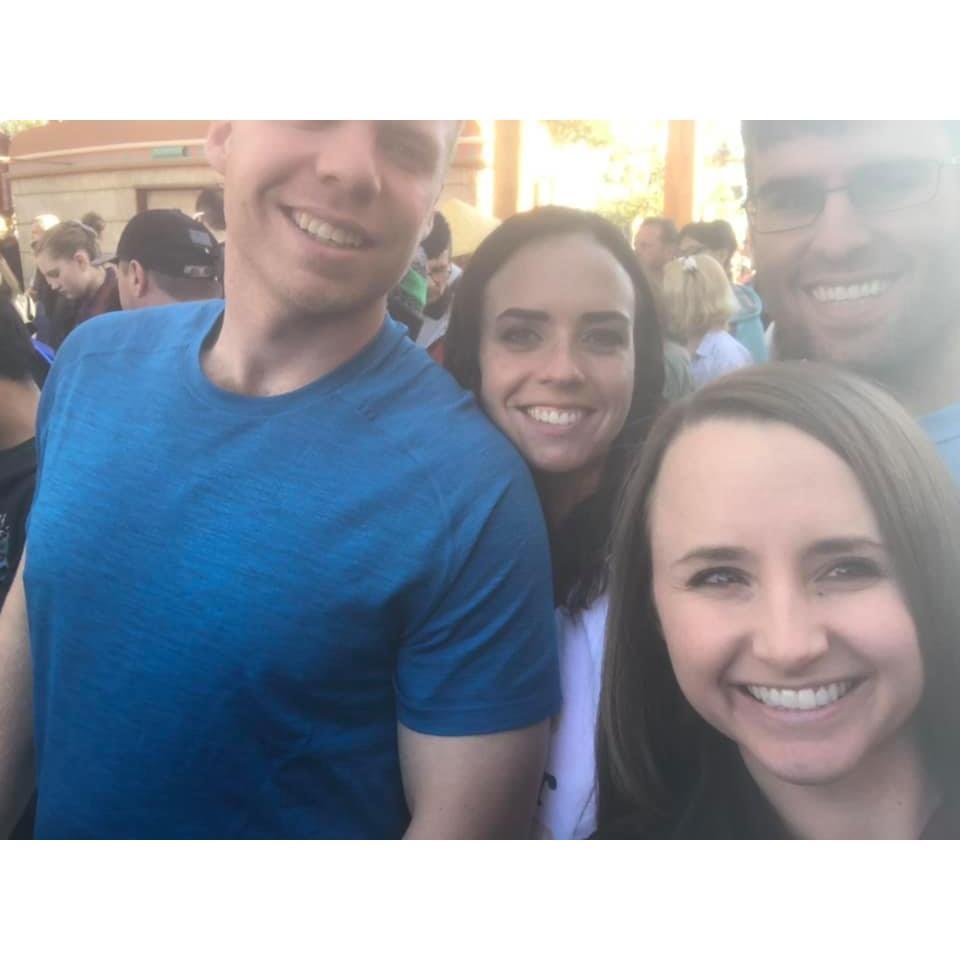 Our trip to Florida right before he proposed! We had our shortest friend with the shortest arms taking all the photos! ♥️
