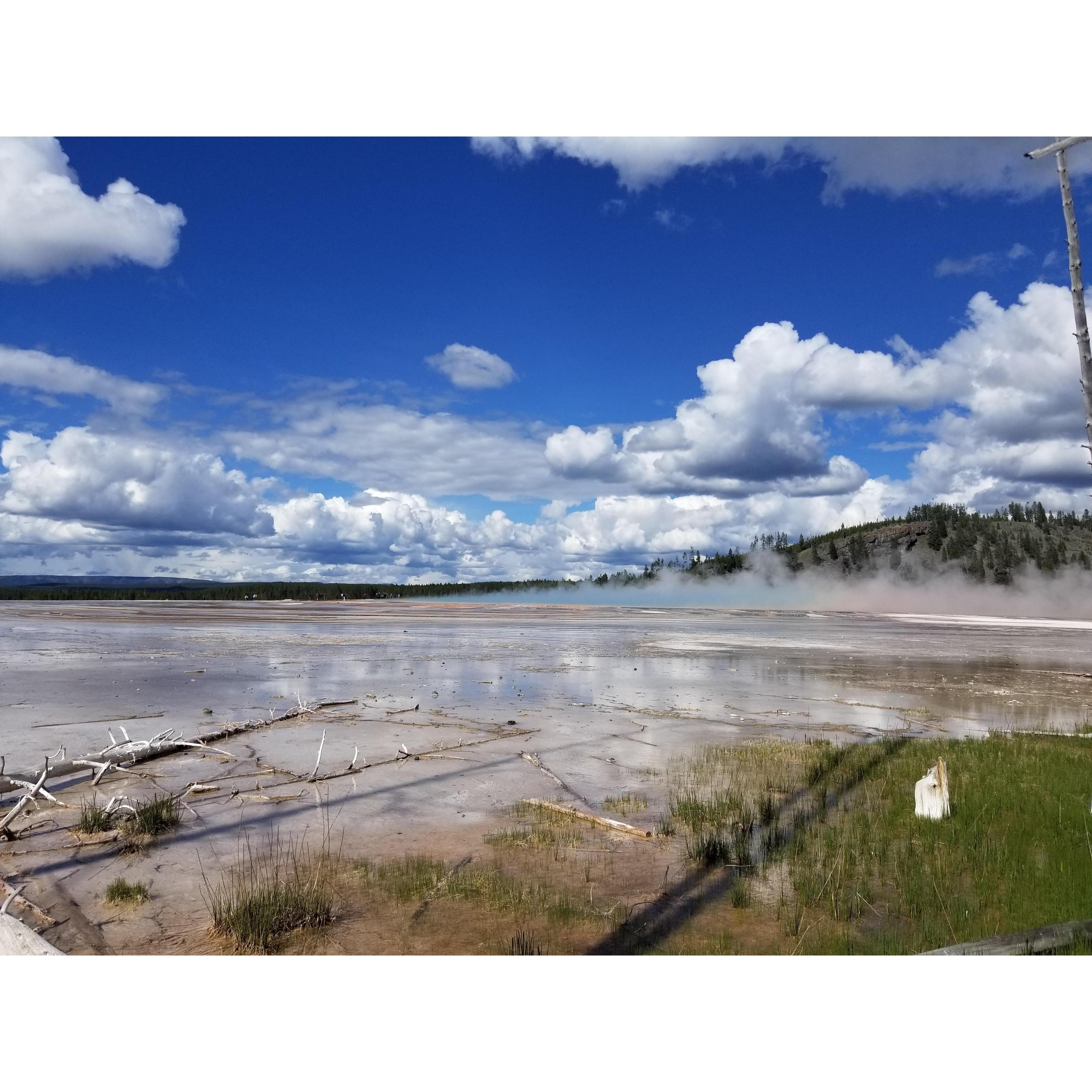 Cross country road trip to Seattle; Yellowstone National Park