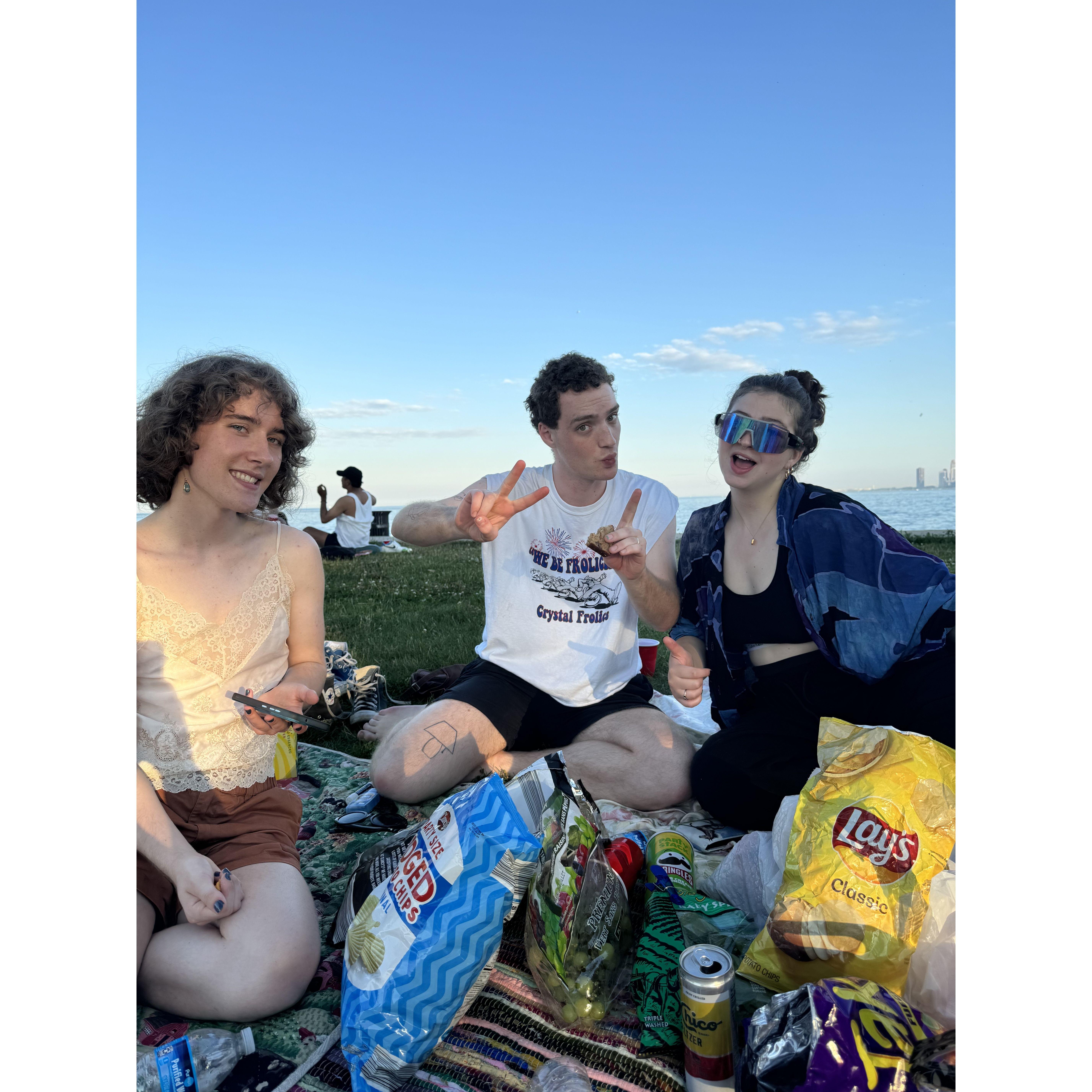 Desmond and the sibs!