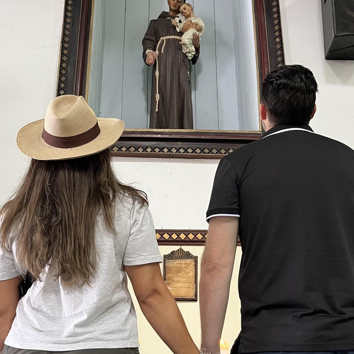 Our Patron Saint. St. Anthony of Padua brought us together.