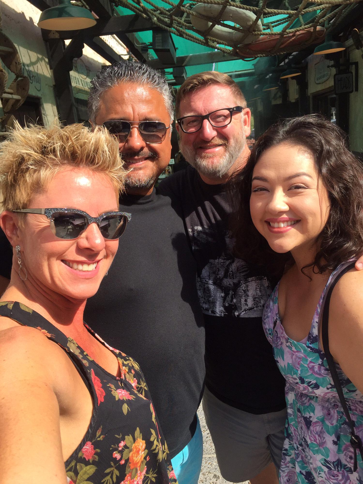 Great times in PS with Robby and Jennifer!