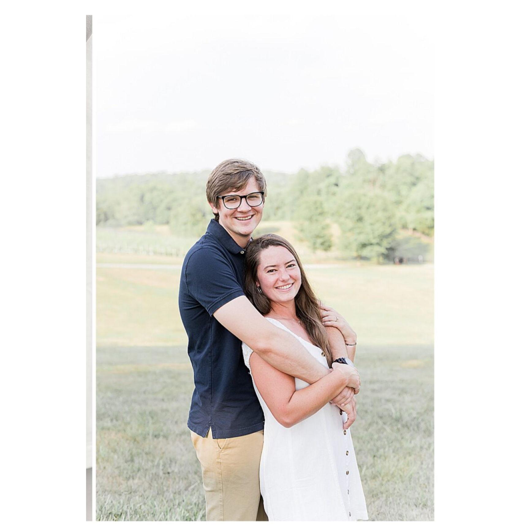 Part of our engagement photoshoot by our talented photographer, Franzi Lee!