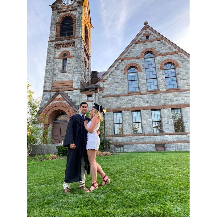 We graduated from UMass Amherst together in 2021