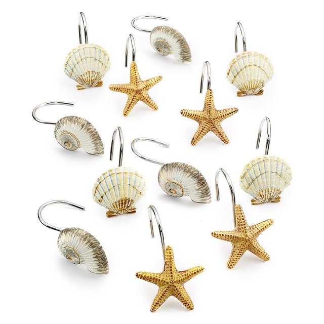 Avanti Antigua Shower Curtain Hooks