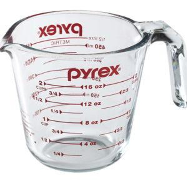 Pyrex Essentials (3-Pack) Glass Measuring Cups Set