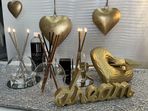 Champagne Everlasting Candles