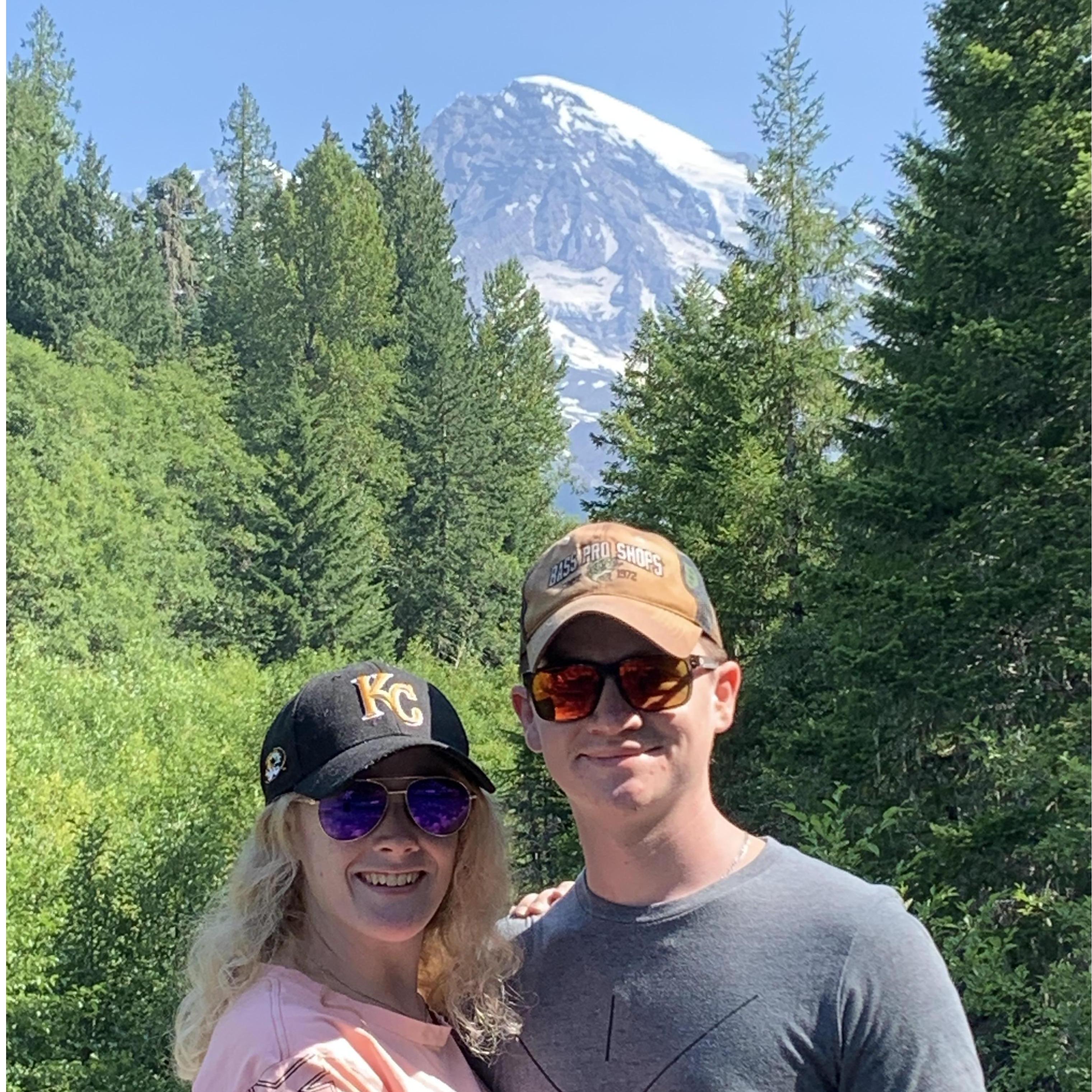 Trip to Mount Ranier with Meghan's family.