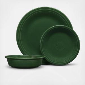 Classic Rim 12 Pc. Dinnerware Set, Service For 4