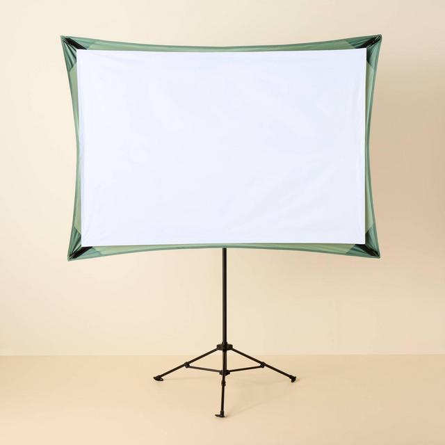 84" Tripod Manual Projector Screen 1.39:1 Green - Hearth & Hand™ with Magnolia