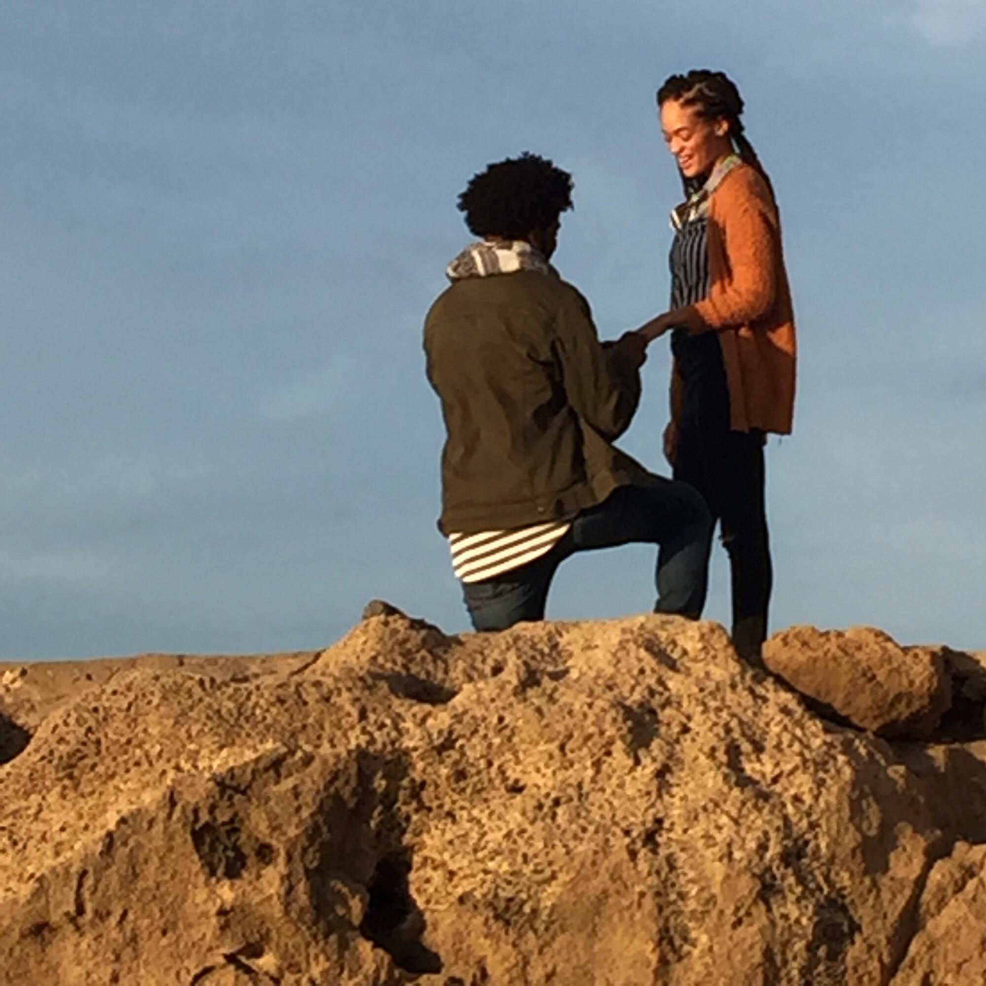 She said "Yes!"