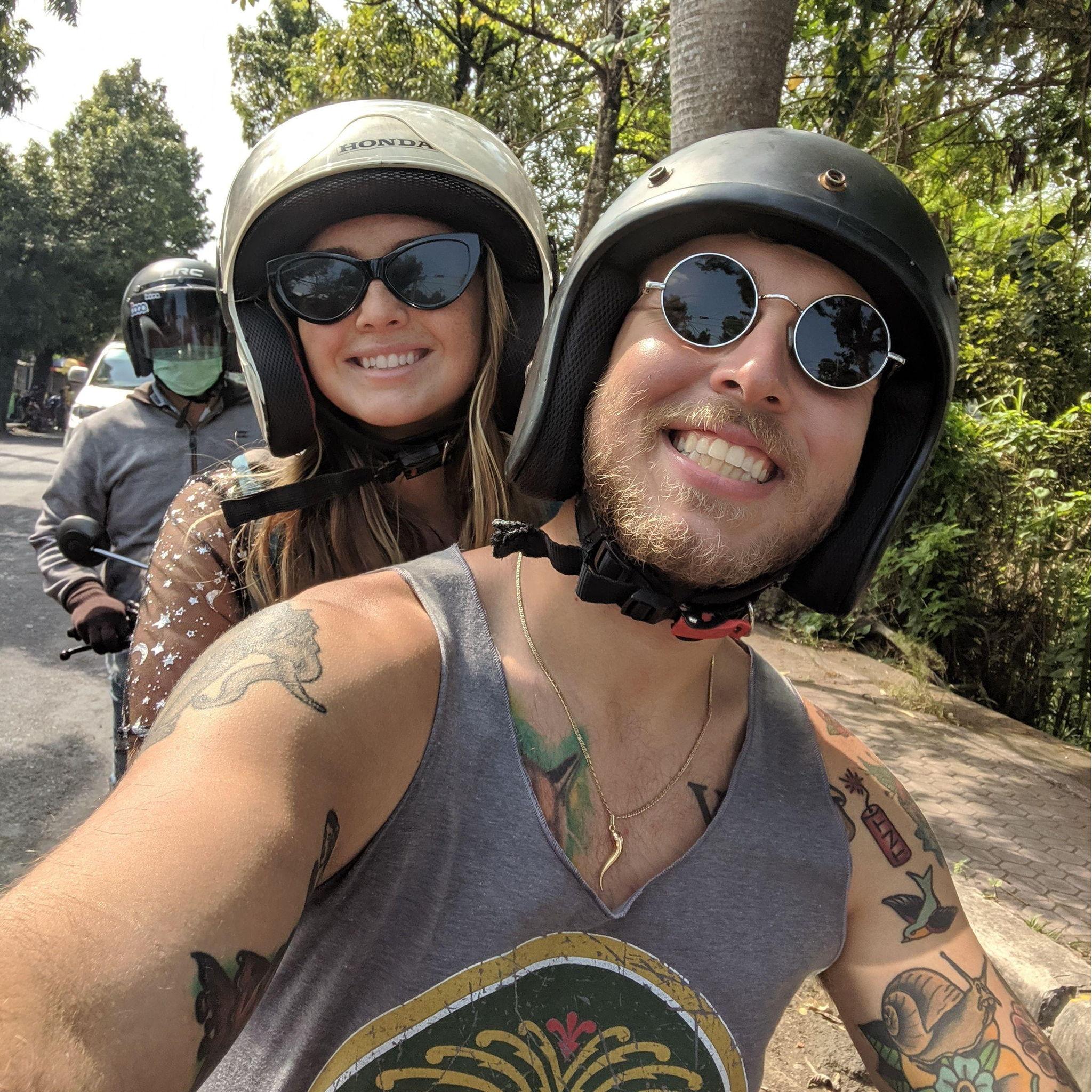 We were not taking photos while driving. FYI