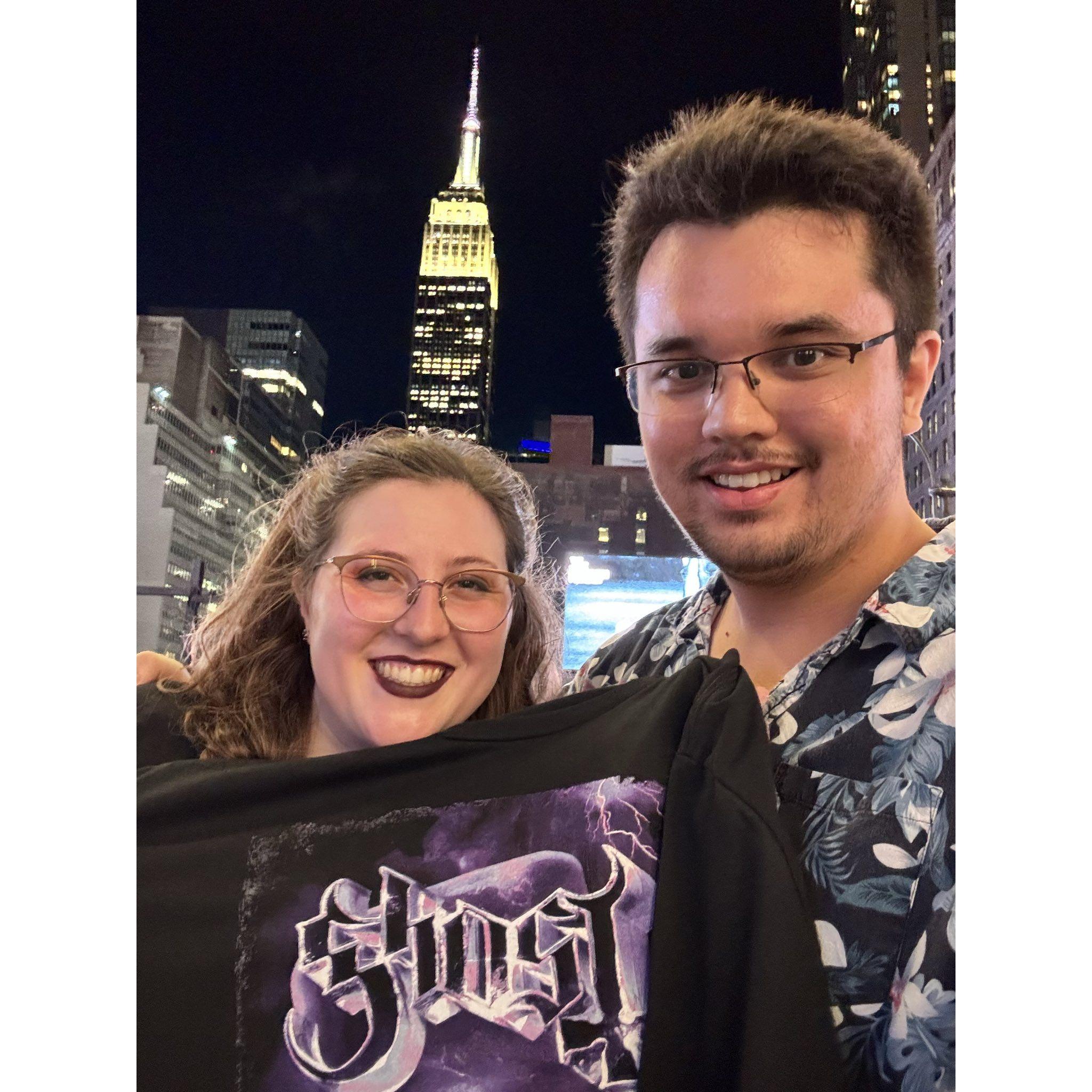 Ghost concert at Madison Square Garden