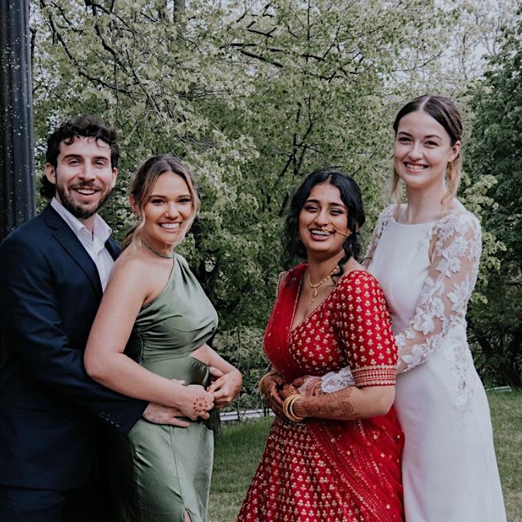 Cheers to Ami and Raven!