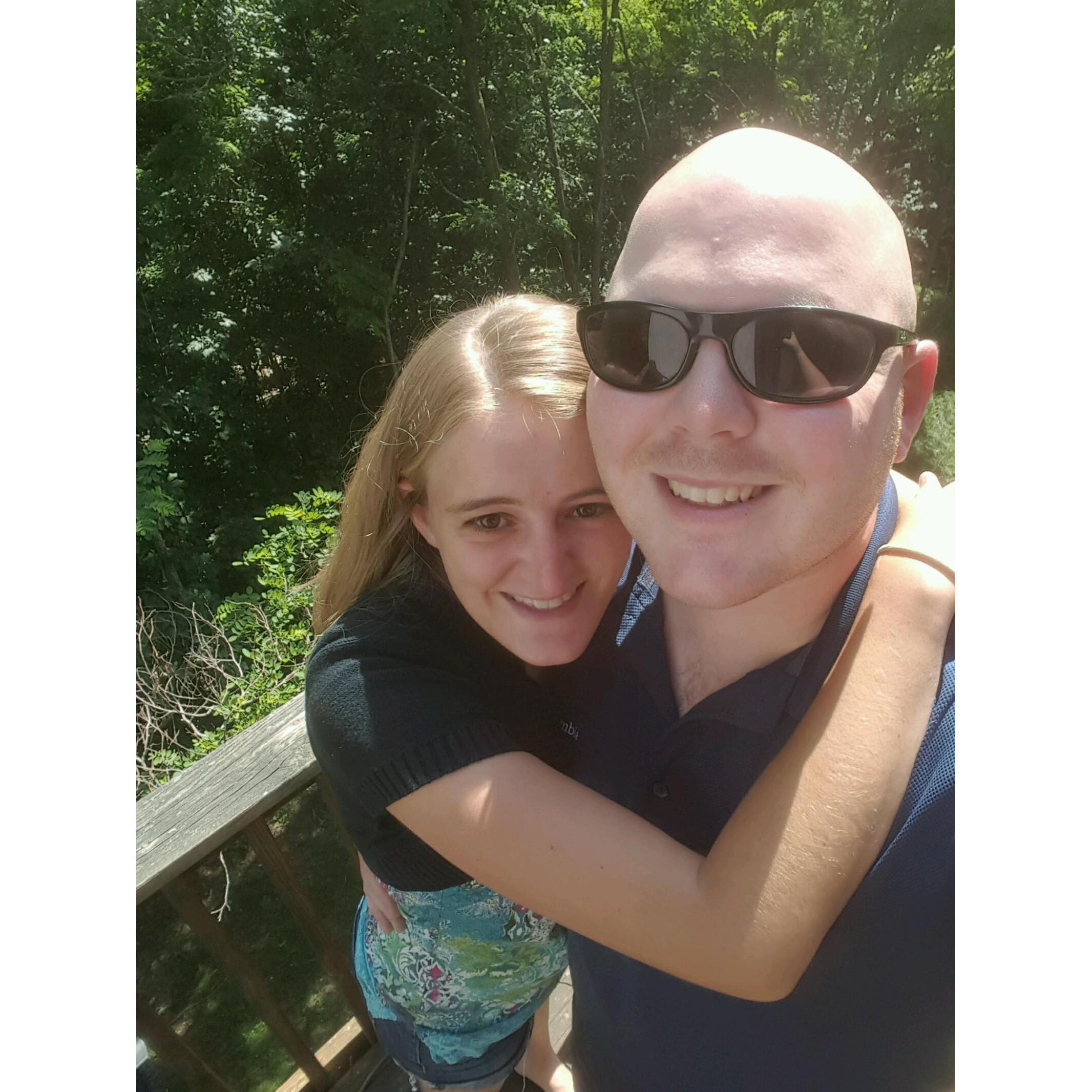 First time he took me on a vacation!