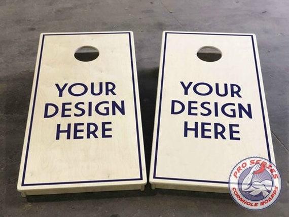 Custom Cornhole Board/Bag Set