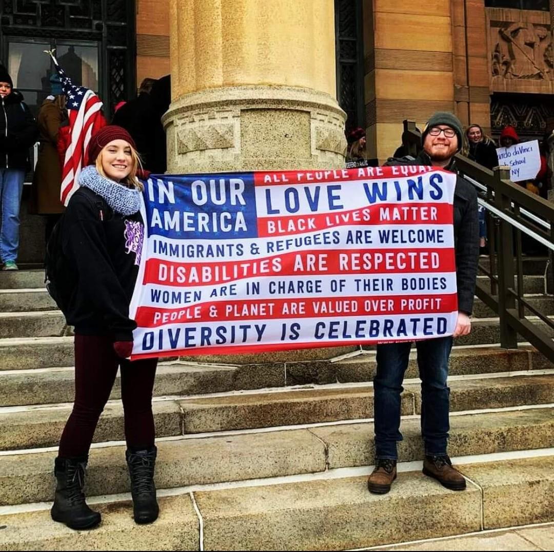 Women's March, 
Buffalo, March 2019