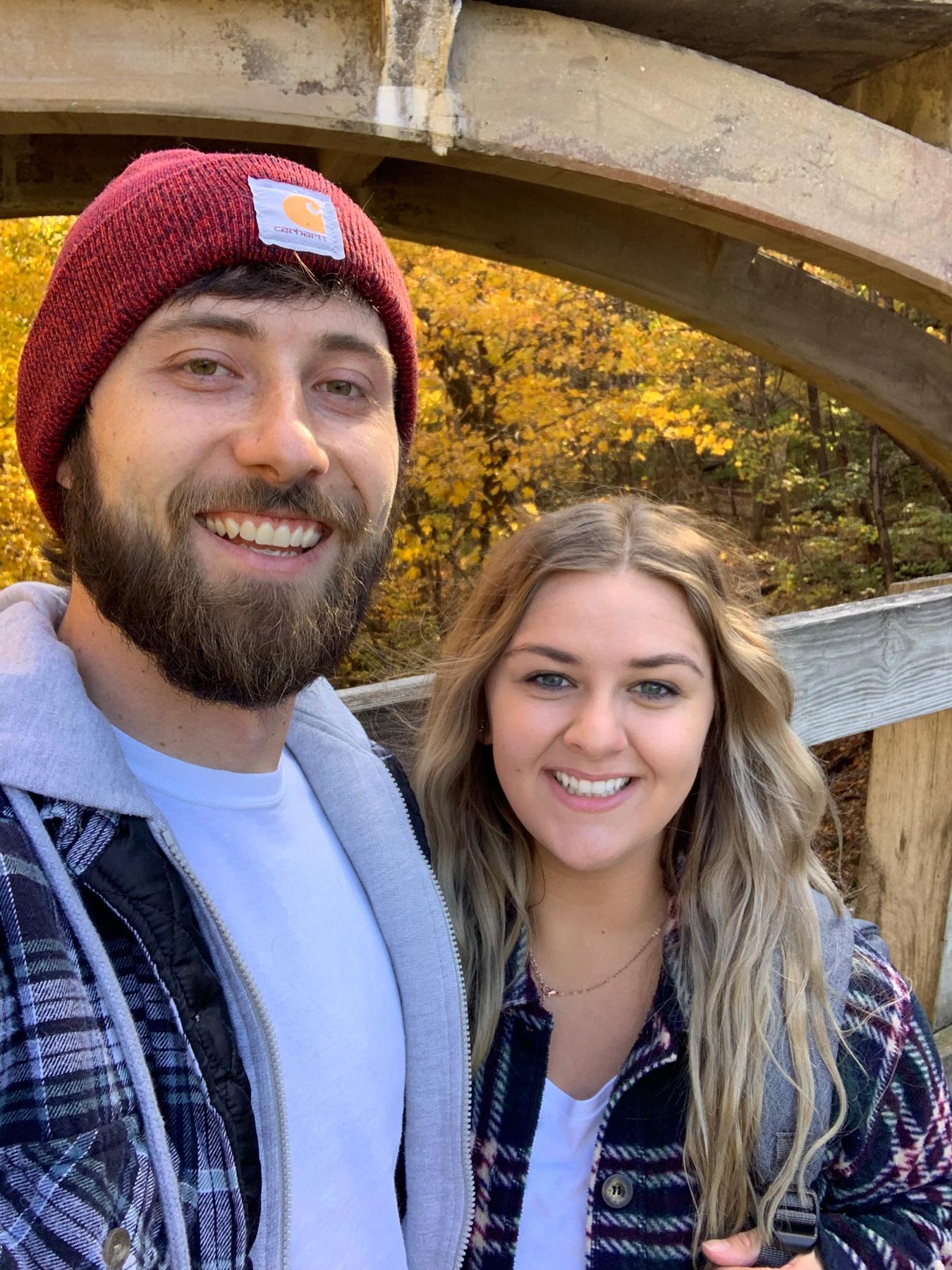 One year anniversary spent hiking Matthiessen State Park!