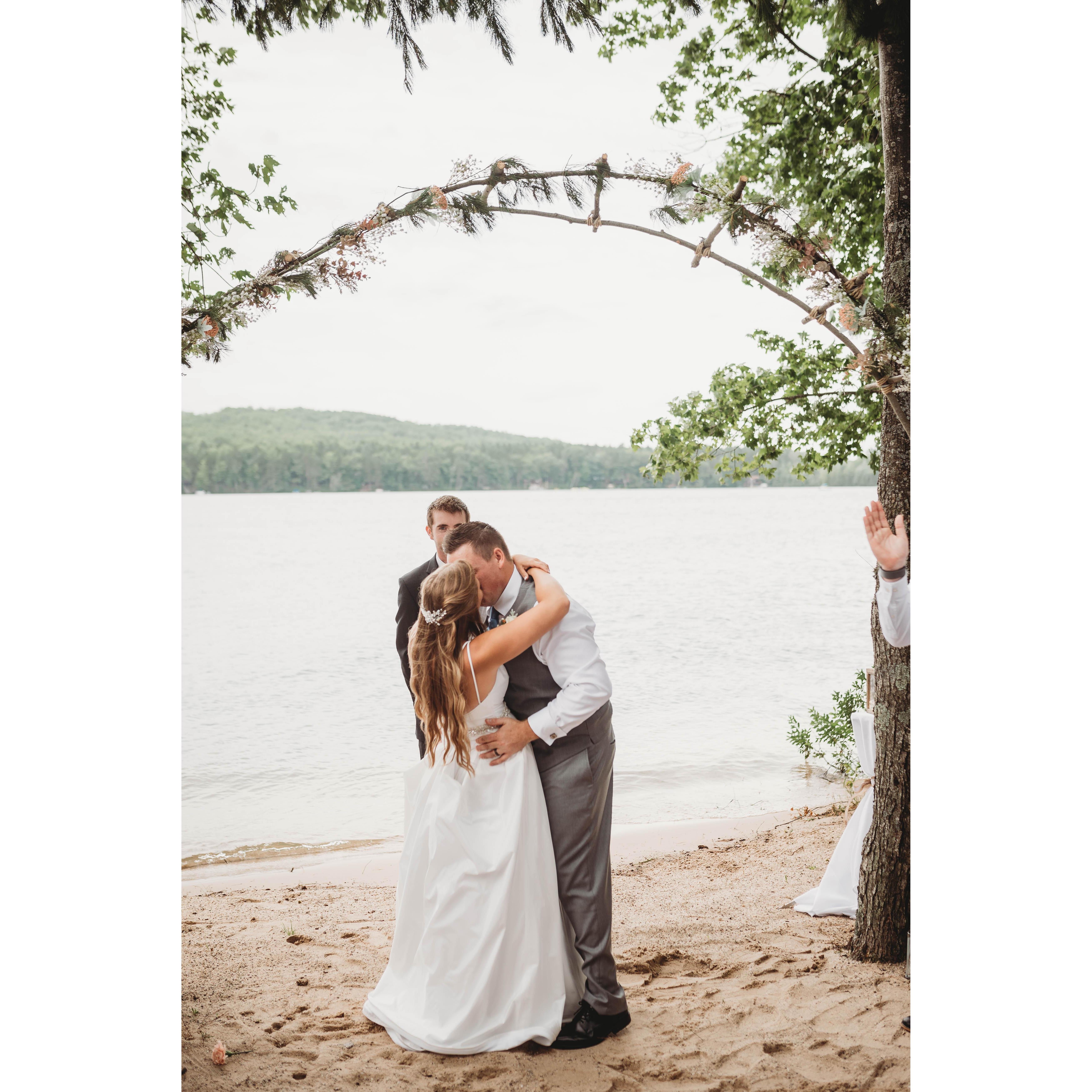 You may now kiss the bride!