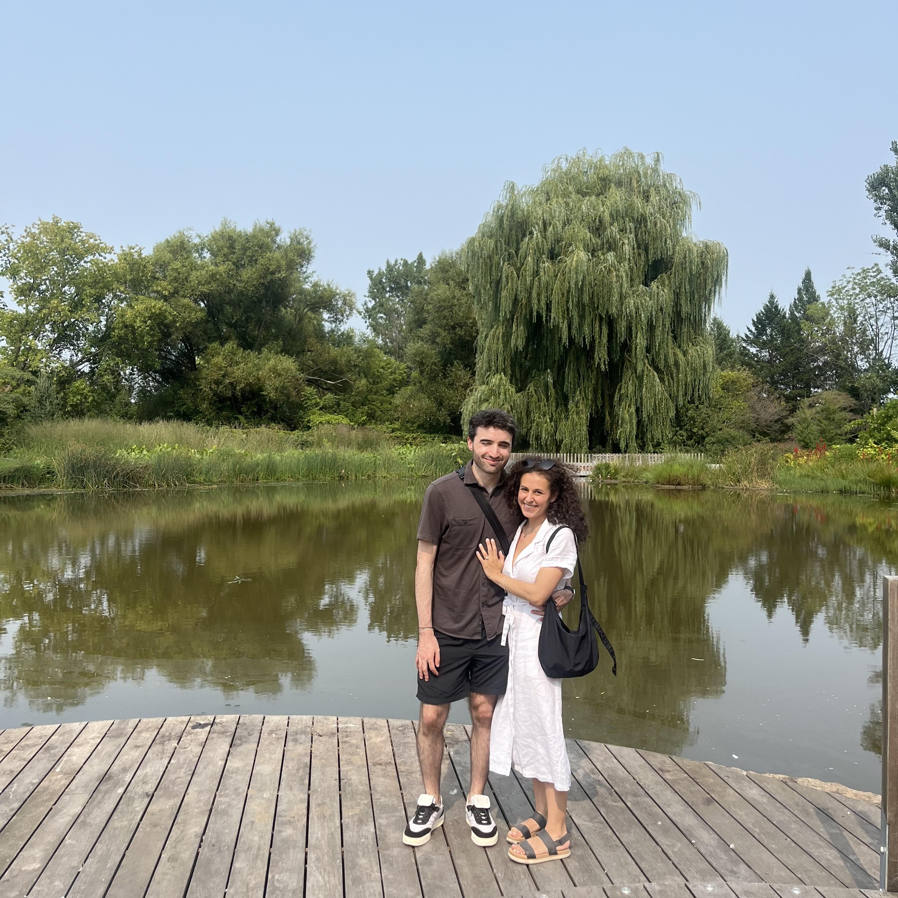 More photos where Evan proposed at the Montreal Botanical Garden (our first international trip together) (August 2024)