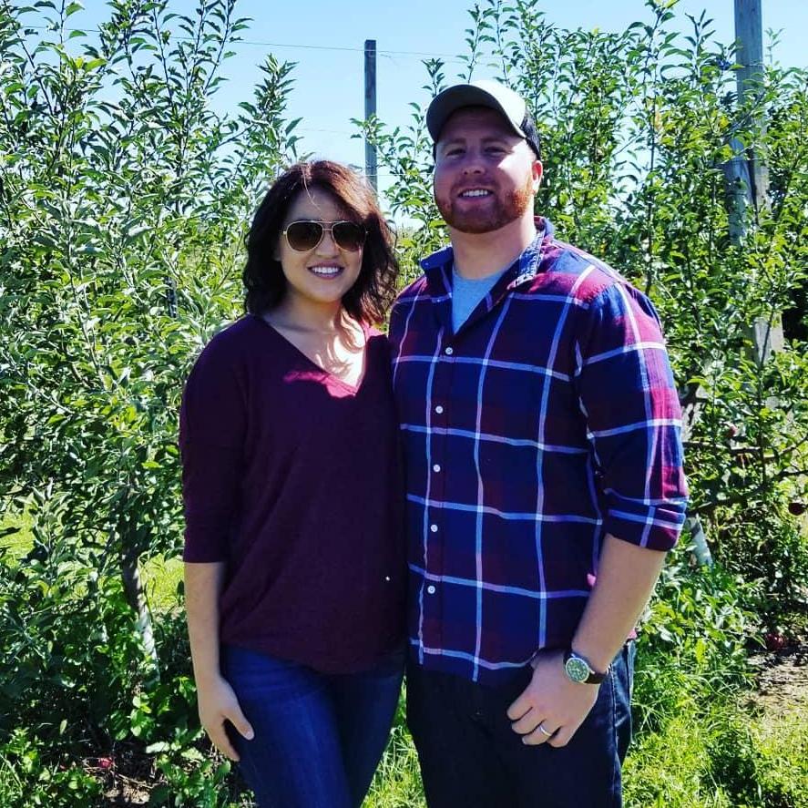 First time going apple picking.