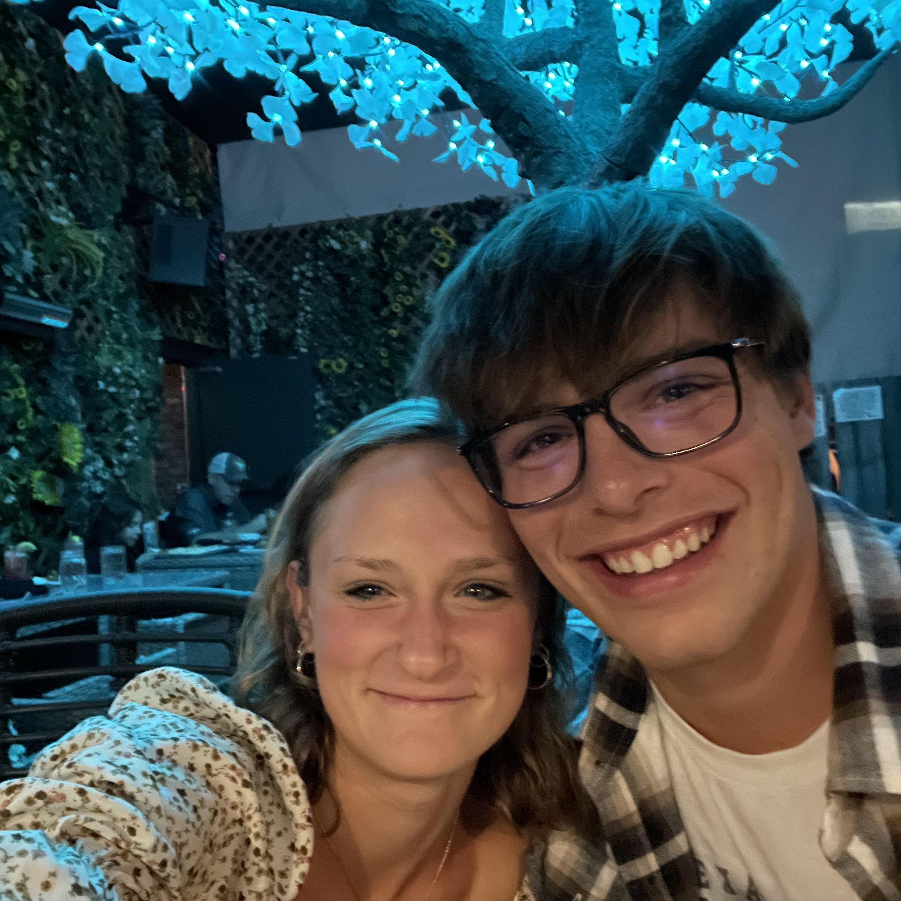 Date night in Durango. One of Kylee's favorite photos of them.