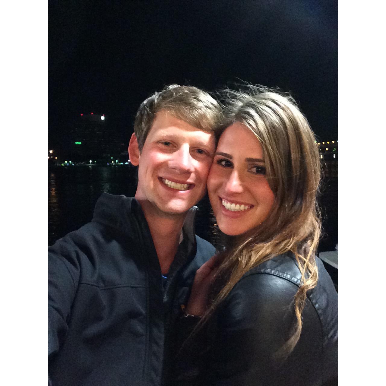 First photo ever taken together! - Jacksonville, FL 10/2014