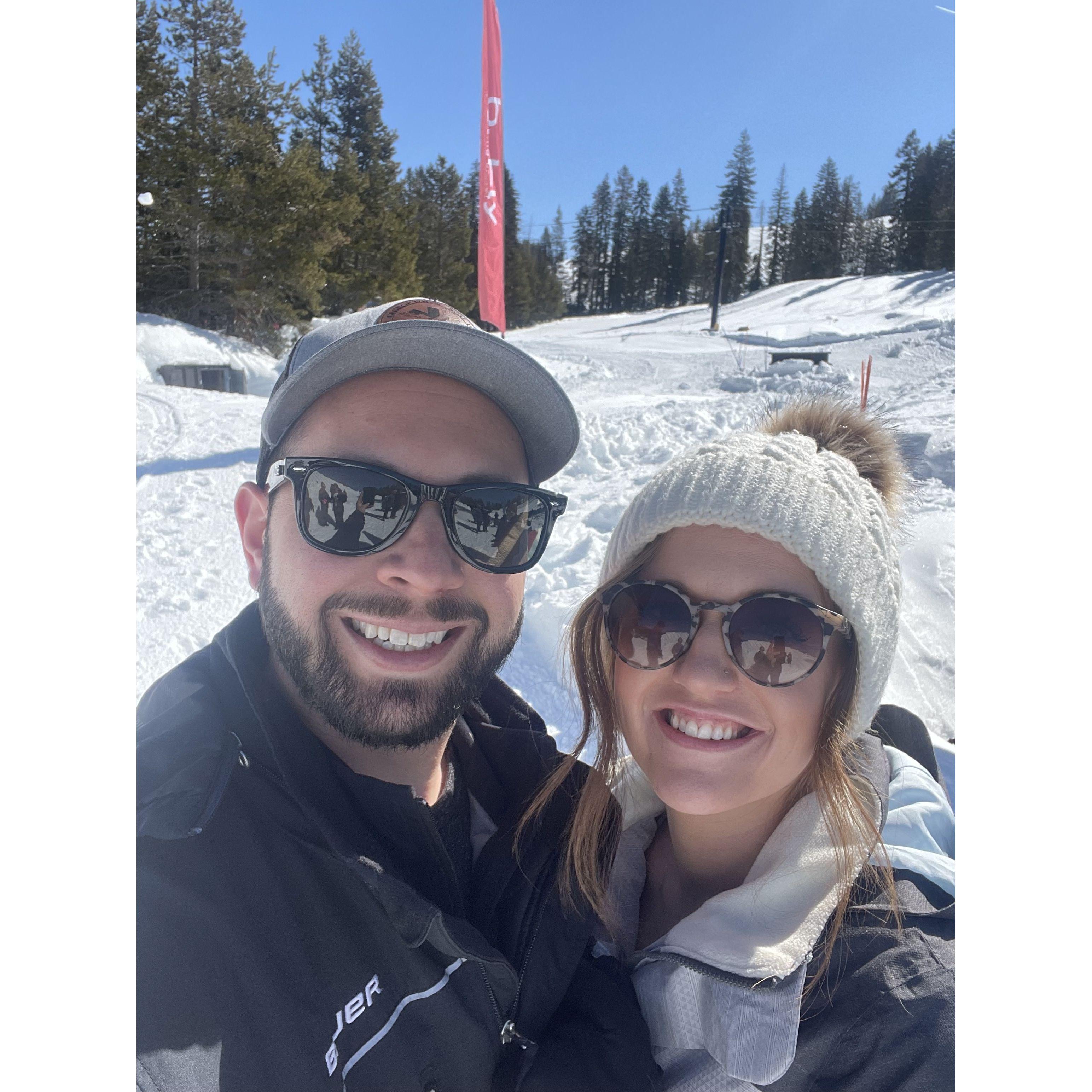 Tubing in Tahoe!