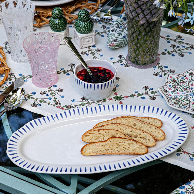 Sitio Stripe Hostess Tray