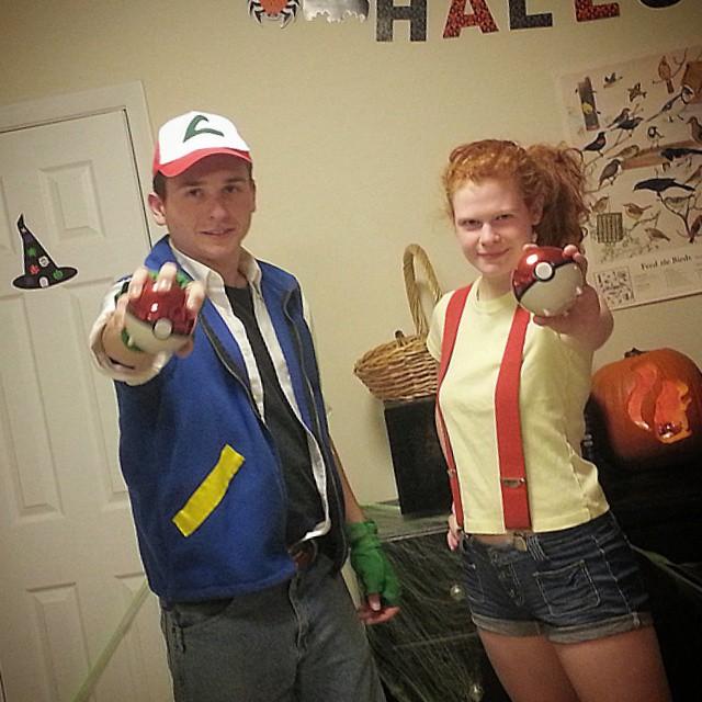 Ash Ketchum & Misty (Halloween 2014)