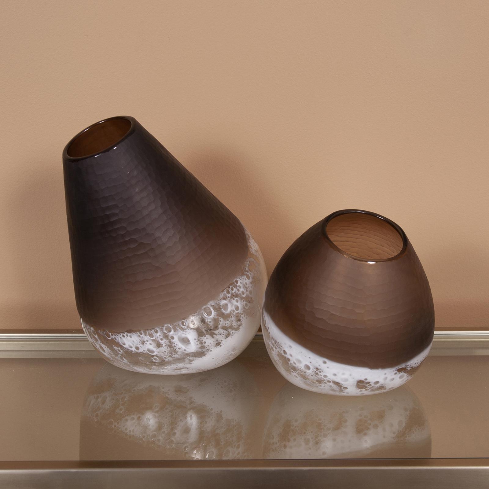 Howard Elliott, Slanted Earth Vase - Zola