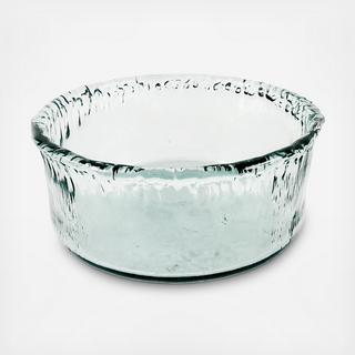 Large Recycled Glass Artisinal Bowl