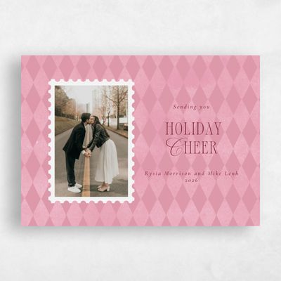 Pink Holiday Card - Hendricks
