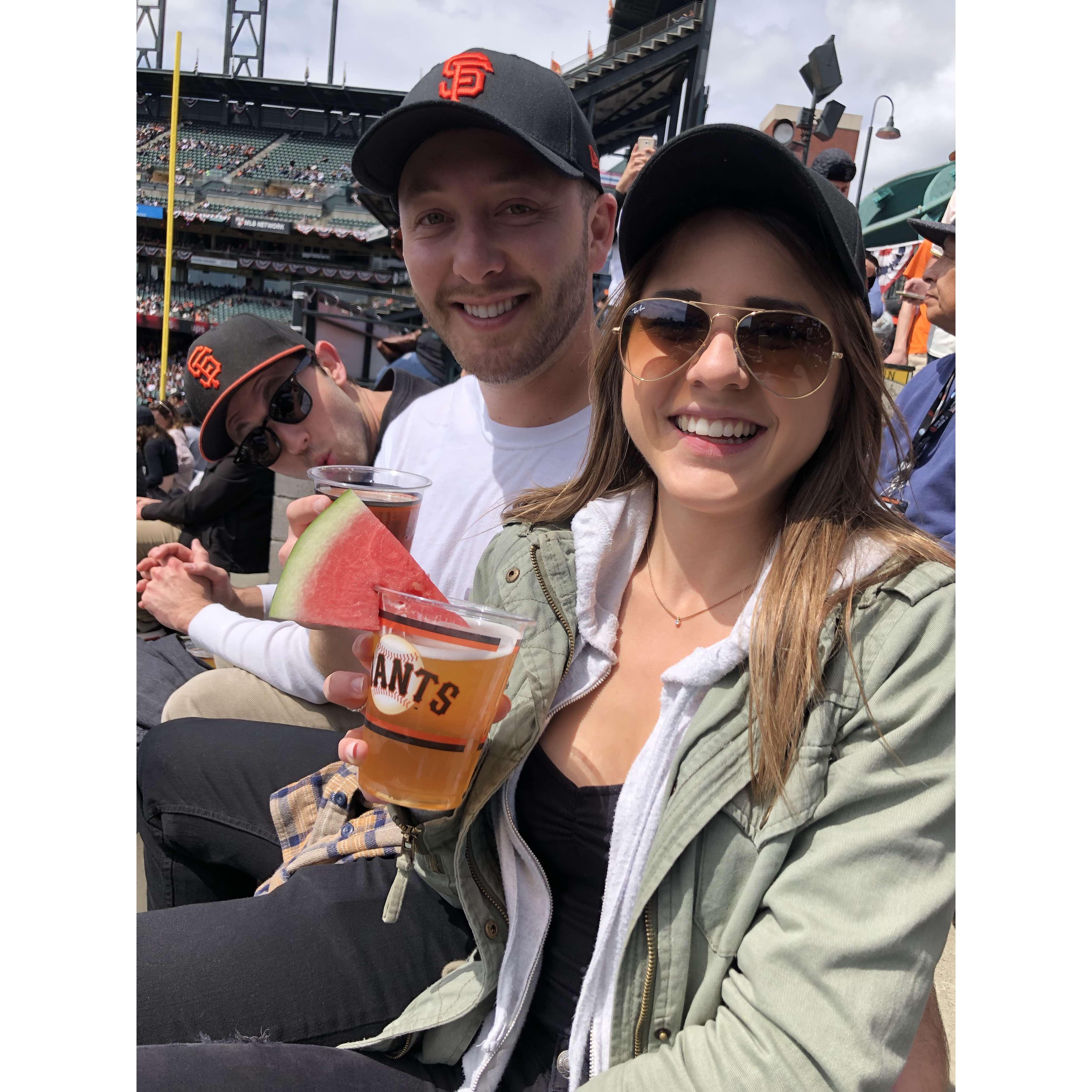 Our first date as a couple - March 2019