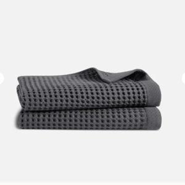 Dreamweave Waffle Bath Towels - Slate