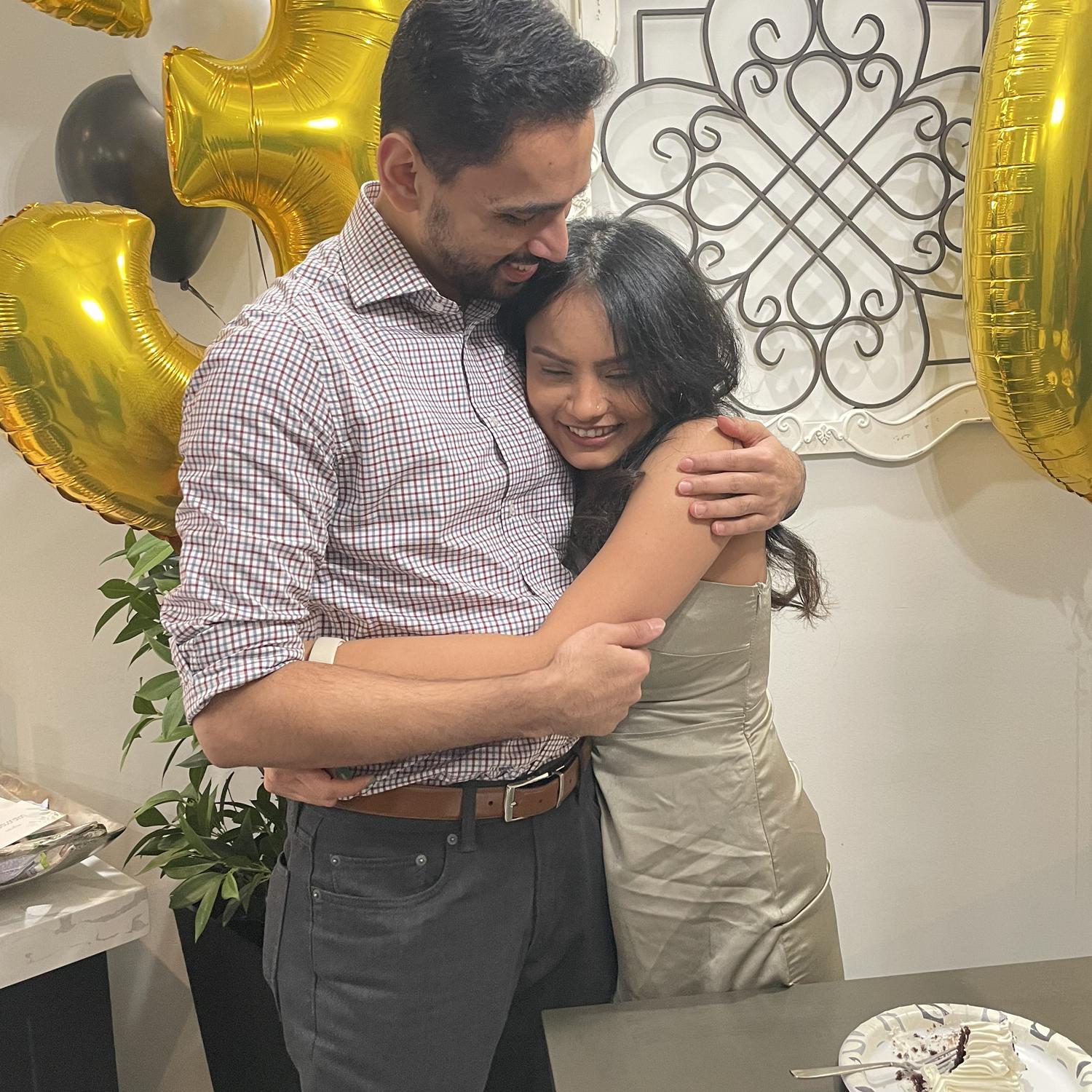 Avani’s 30th birthday surprise