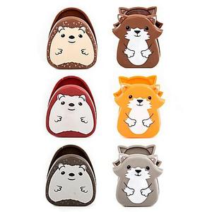 Kikkerland® Design Woodlands Bag Clips (Set of 6)