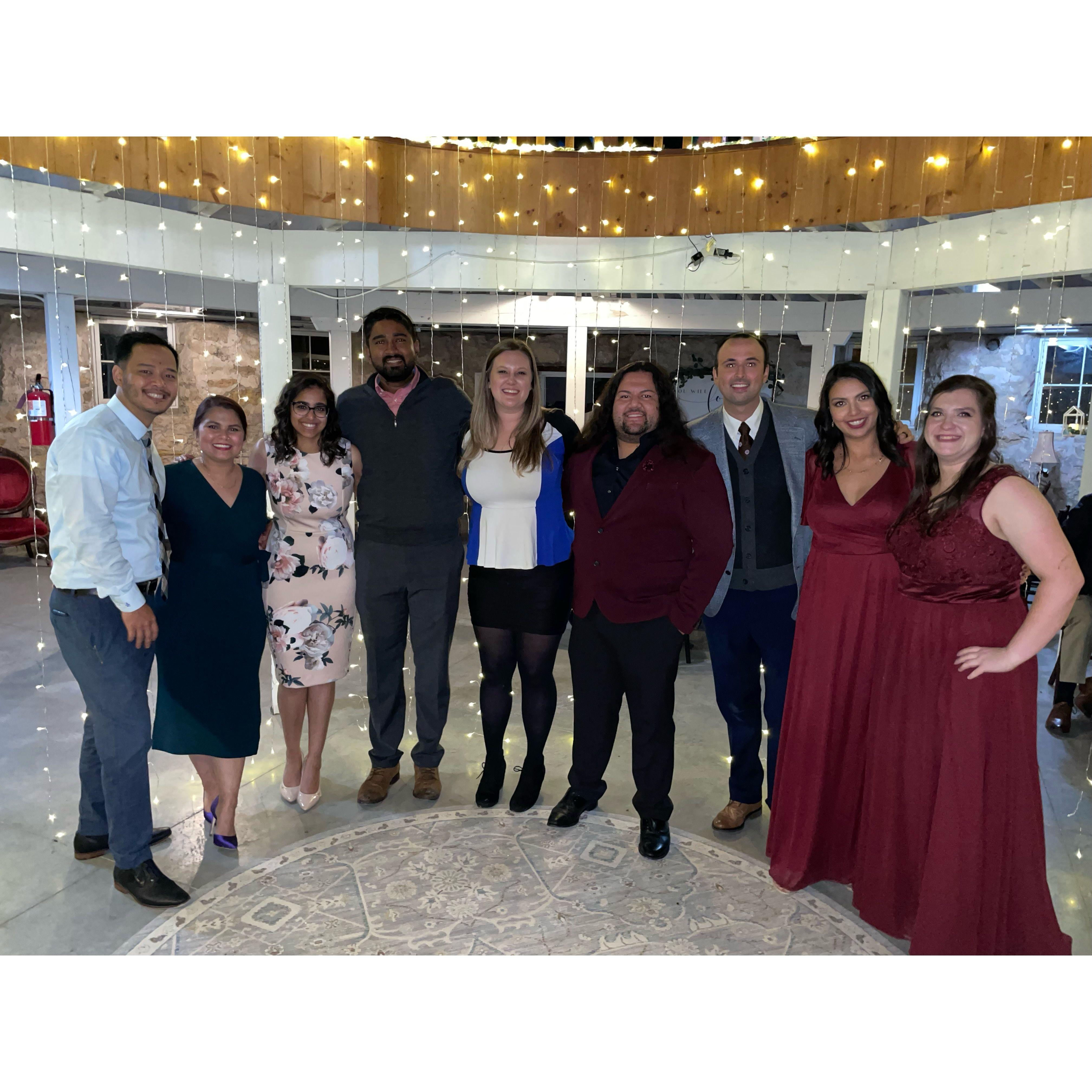 We clean up nice! This is at Sarah and Justin's wedding in October 2022