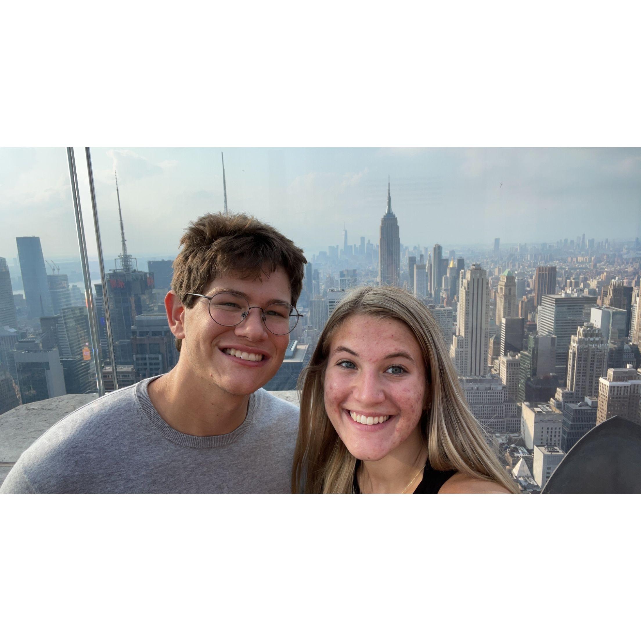 Our first trip together, NYC!