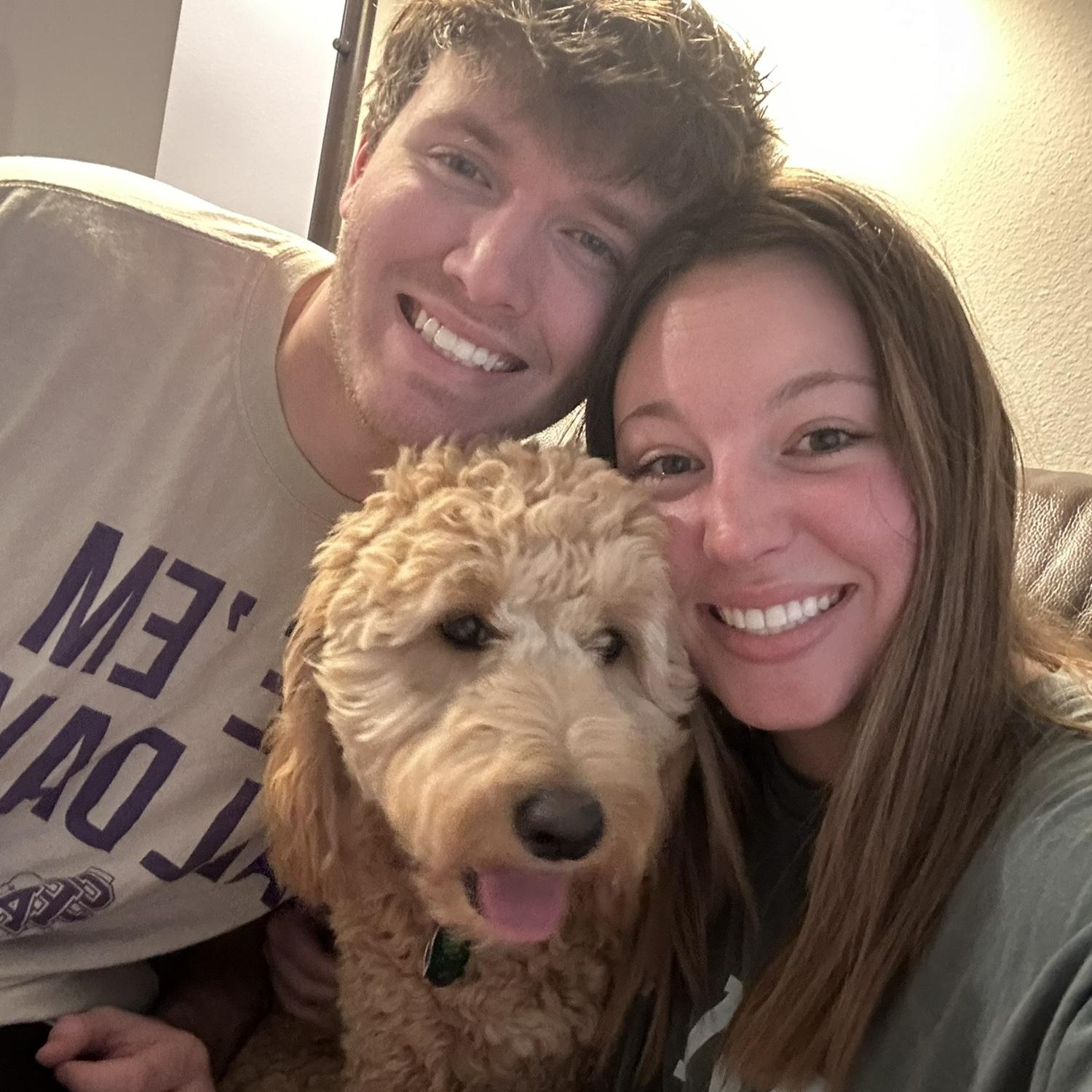 First night in our apartment!!