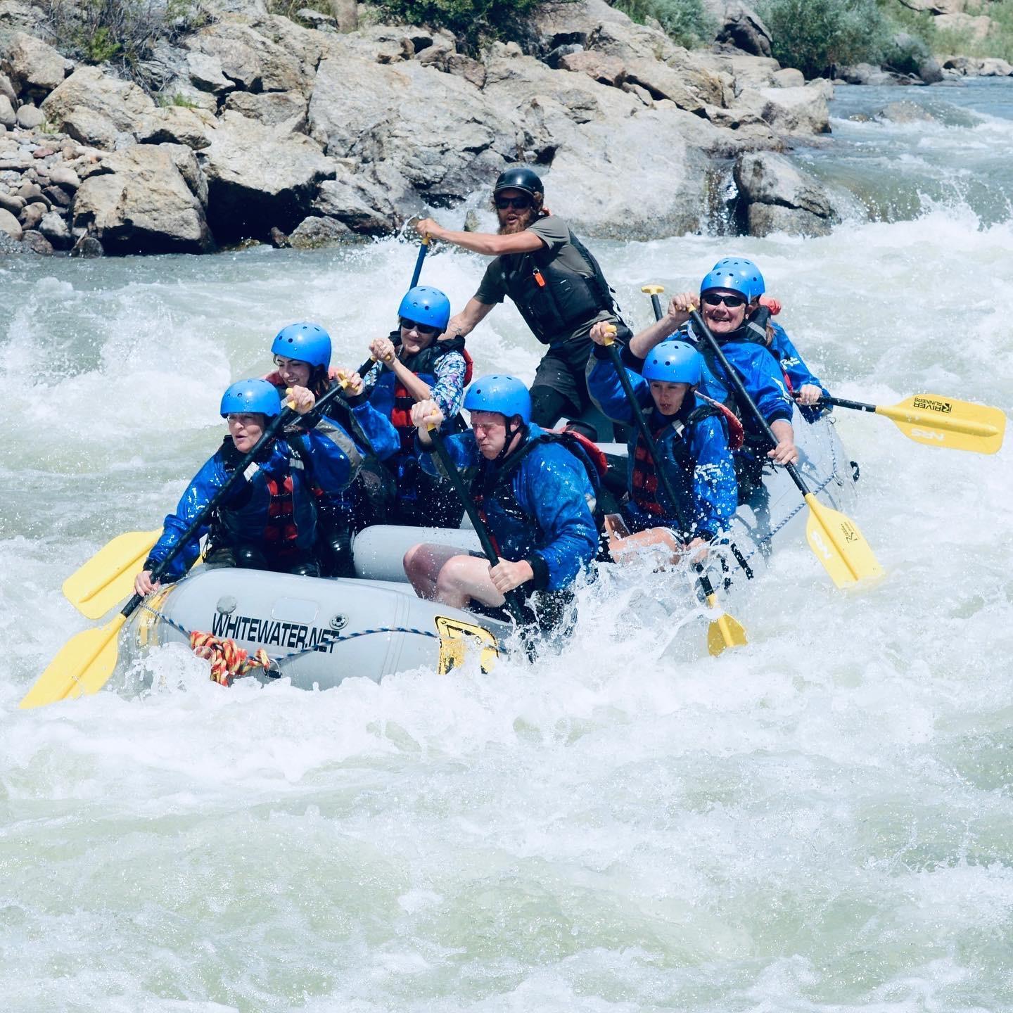 Whitewater rafting the Arkansas River in Buena Vista, CO