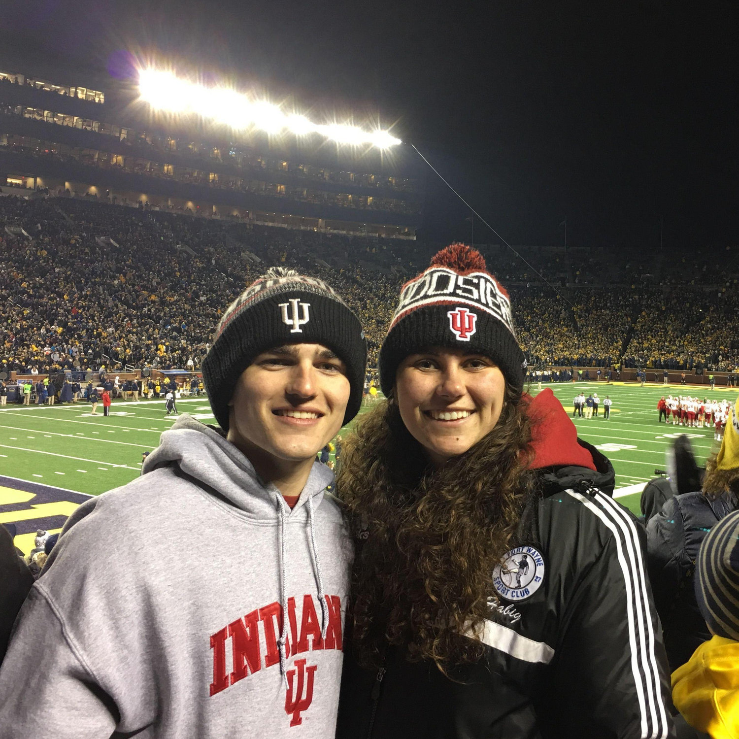 One of our favorite things to do is cheer on the Hoosiers...even the football team
