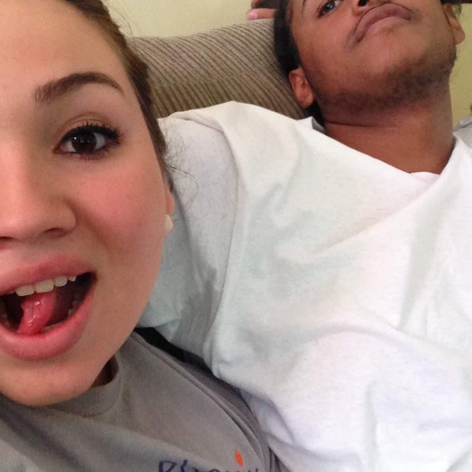 One of our very first pictures when we started dating in 2014