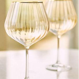 Waterfall Red Wine Glasses, Set of 4