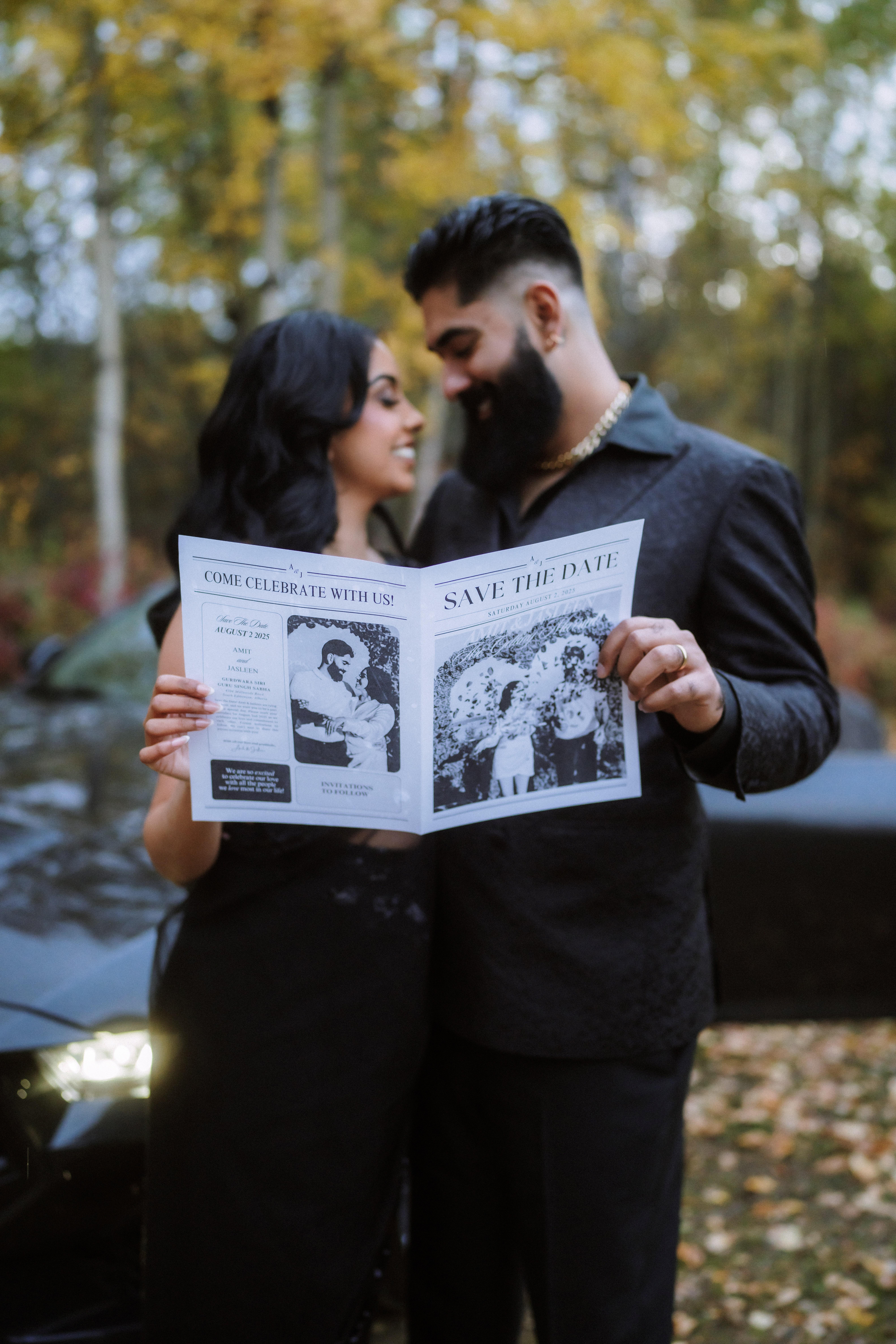 The Wedding Website of Amit Gill and Jasleen Bains