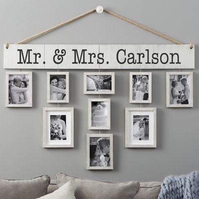 Wallverbs™ Our Wedding Personalized Hanging Frame Set