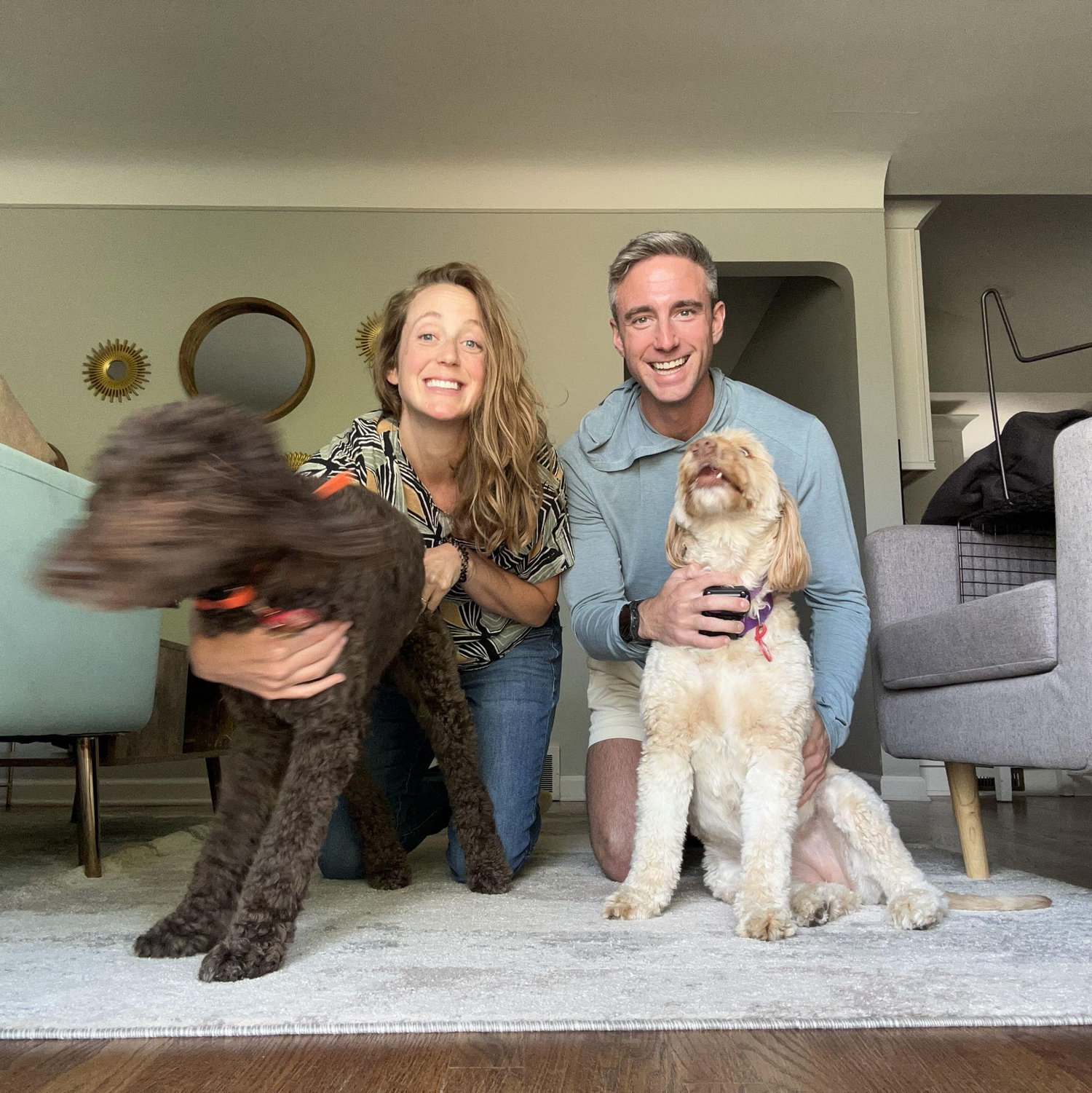 The whole fam! (Oliver wasn't into it)